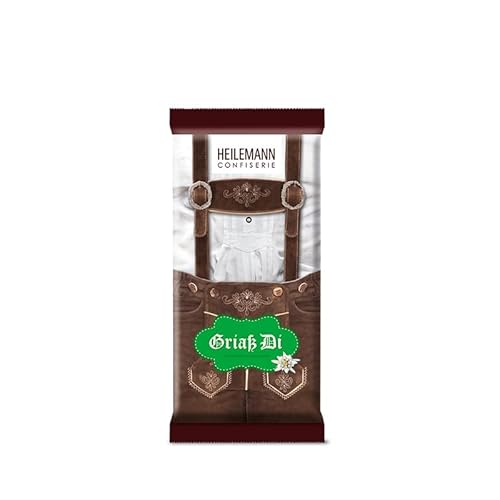 Heilemann Alpenserie Oktoberfest Bayern (Lederhose Tafelschokolade, 37 g) von Heilemann Confiserie