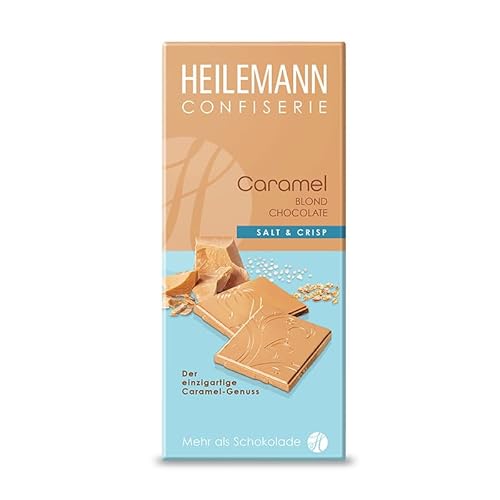 Heilemann Caramel Blond Chocolate Salt & Crisp, 80g Heilemann Caramel Blond Chocolate Salt & Crisp, 80g von Heilemann Confiserie