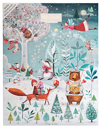 Heilemann Kinder-Adventskalender weiße Schokolade, 175 g Heilemann Kinder-Adventskalender weiße Schokolade, 175 g von Heilemann Confiserie