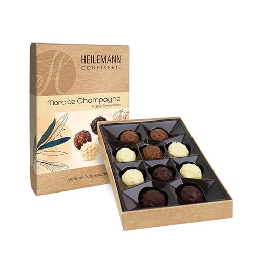 Heilemann Pralinen-Composition, 130 g (Marc de Champagne Trüffel) von Heilemann Confiserie