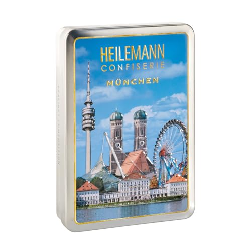 Heilemann Pralinendose mit München-Motiv, 1er Pack (1 x 130 g) von Heilemann Confiserie