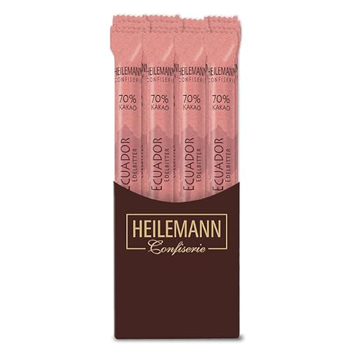 Heilemann Ursprungs-Schokolade Stick Ecuador 70%, 24 x 40 g von Heilemann Confiserie