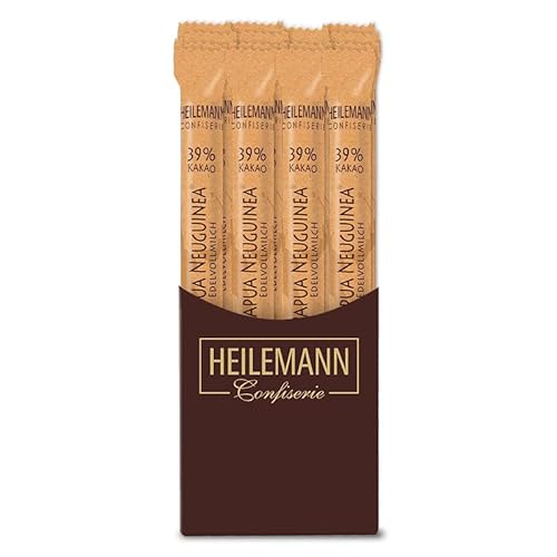 Heilemann Ursprungs-Schokolade Stick Papua Neuguinea 39%, 24 x 40 g von Heilemann Confiserie