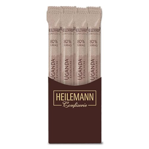 Heilemann Ursprungs-Schokolade Stick Uganda 80%, 24 x 40 g von Heilemann Confiserie