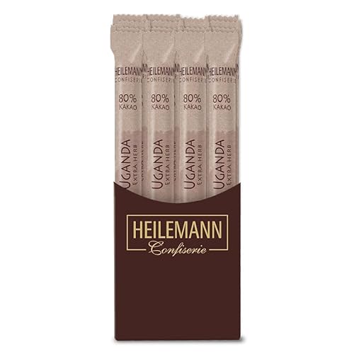 Heilemann Ursprungs-Schokolade Stick Uganda 80%, 24 x 40 g von Heilemann Confiserie