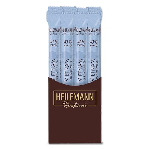 Heilemann Ursprungs-Schokolade Stick Vietnam 45%, 24 x 40 g von Heilemann Confiserie
