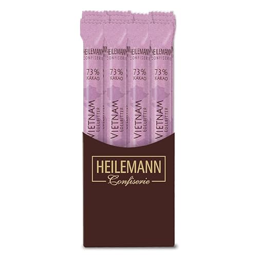 Heilemann Ursprungs-Schokolade Stick Vietnam 73%, 24 x 40 g von Heilemann Confiserie