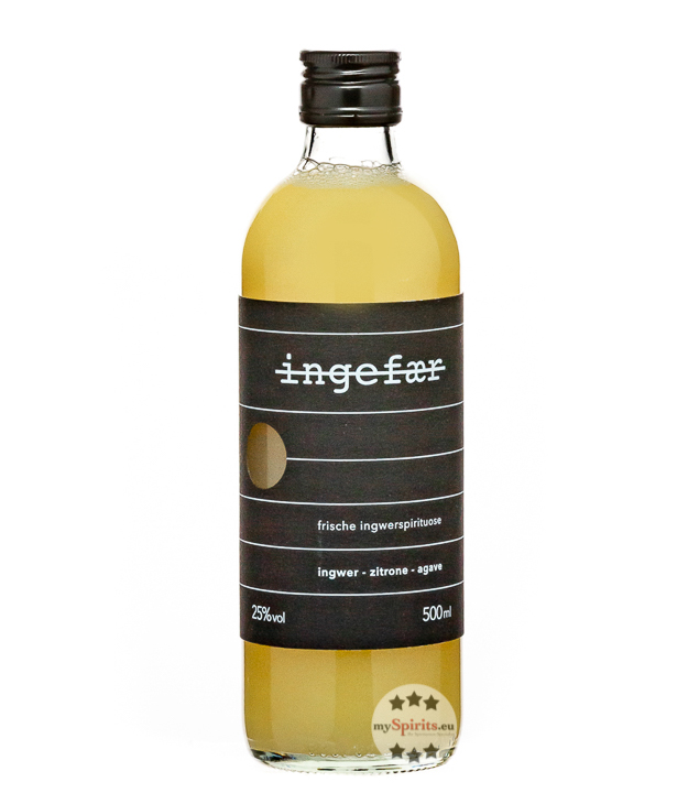ingefær Ingwer-Spirituose (25 % Vol., 0,5 Liter) von Heimat Distillers