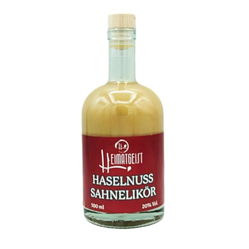 Haselnuss-Sahnelikör 500ml, 20% vol. Haselnuss-Sahnelikör 500ml, 20% vol. von Heimatgeist