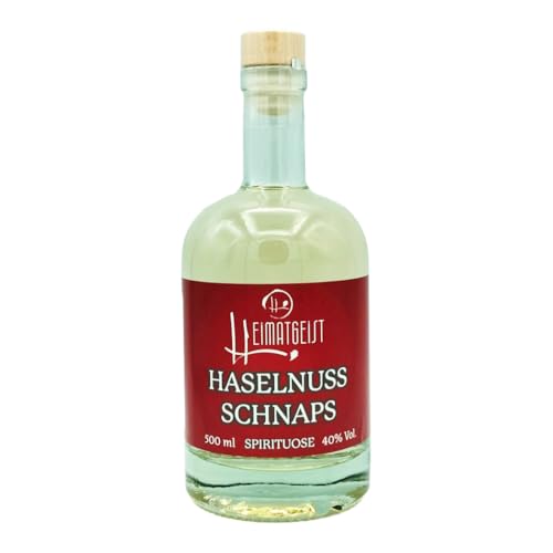 Haselnuss-Schnaps 500ml 40% vol. Haselnuss-Schnaps 500ml 40% vol. von Heimatgeist