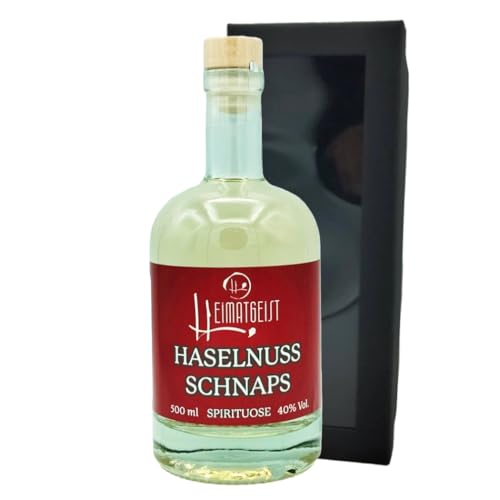 Nussiger Haselnuss Schnaps aus dem Schwarzwald, traditionell hergestellt.500 ml 40% vol. Nussiger Haselnuss Schnaps aus dem Schwarzwald, traditionell hergestellt.500 ml 40% vol. von Heimatgeist