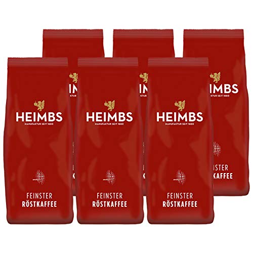 HEIMBS Club Mischung Feinster R?stkaffee, 250g gemahlen, 6er Pack von Heimbs