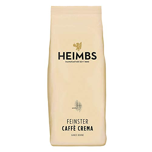 HEIMBS Feinster Caffè Crema, 500g ganze Bohne, 1er Pack von Heimbs