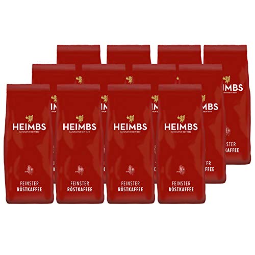 HEIMBS Feinster R?stkaffee Club Mischung, 500g ganze Bohne, 12er Pack von Heimbs