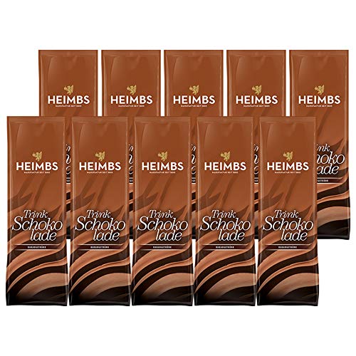 HEIMBS Trinkschokolade Kakaogetränk,1000g, 10er Pack von Heimbs