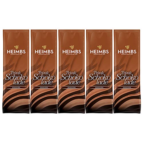 HEIMBS Trinkschokolade Kakaogetränk,1000g, 5er Pack von Heimbs
