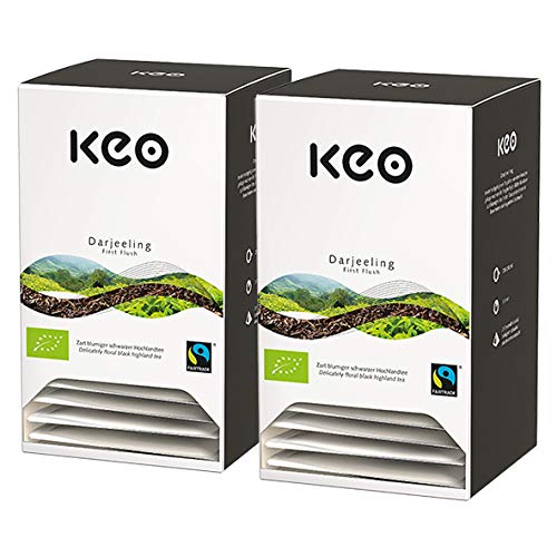 Keo Pyramide Darjeeling BIO/Fairtrade / 2er Pack