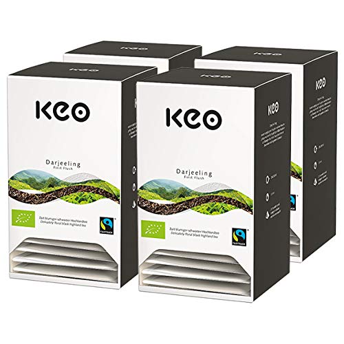 Keo Pyramide Darjeeling BIO/Fairtrade / 4er Pack Keo Pyramide Darjeeling BIO/Fairtrade / 4er Pack