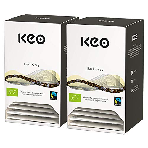 Keo Pyramide Earl Grey BIO/Fairtrade / 2er Pack