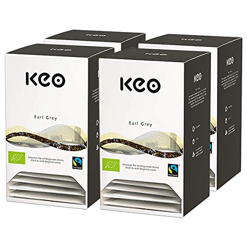 Keo Pyramide Earl Grey BIO/Fairtrade / 4er Pack Keo Pyramide Earl Grey BIO/Fairtrade / 4er Pack