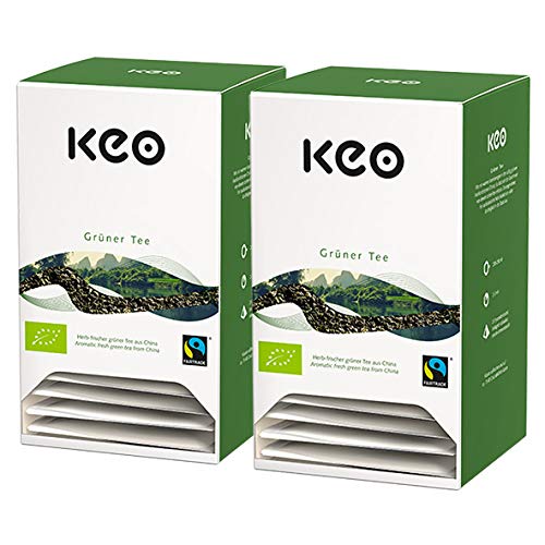 Keo Pyramide Gr?ner Tee BIO/Fairtrade / 2er Pack Keo Pyramide Gr?ner Tee BIO/Fairtrade / 2er Pack