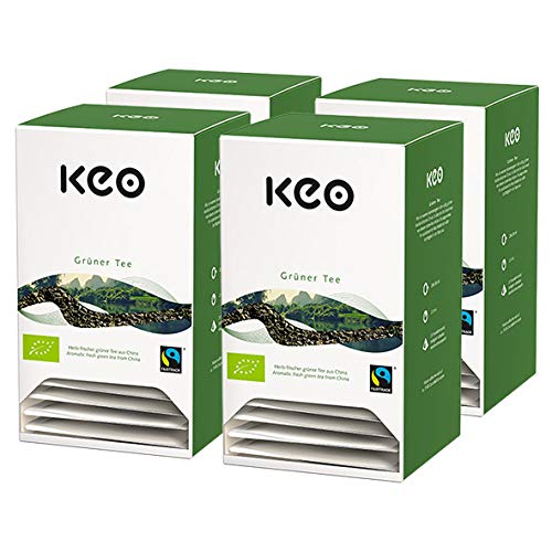 Keo Pyramide Gr?ner Tee BIO/Fairtrade / 4er Pack