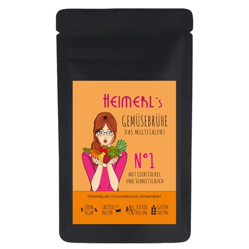 HEIMERLs Gemüsebrühe Nr.1 - mit Liebstöckel und viel Gemüse - 150g HEIMERLs Gemüsebrühe Nr.1 - mit Liebstöckel und viel Gemüse - 150g von Heimerls Wild- und Heilpflanzen