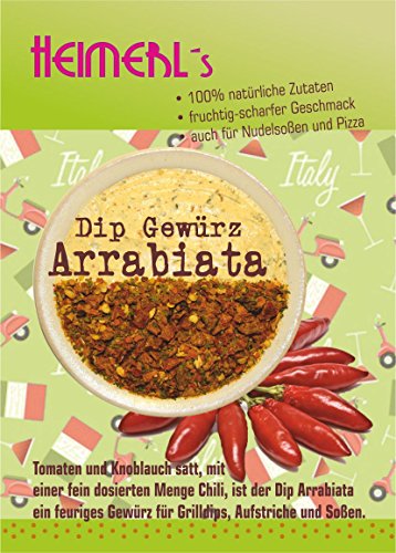 HEIMERLs Gewürz Set "Hot Shot" - Dip Arrabiata 80g, Dip Mexiko 80g, Dip Cafe de Paris -Original- 80g von Heimerls Wild- und Heilpflanzen