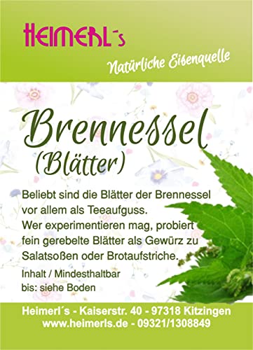 HEIMERLs Brennessel Blätter 80g von Heimerls