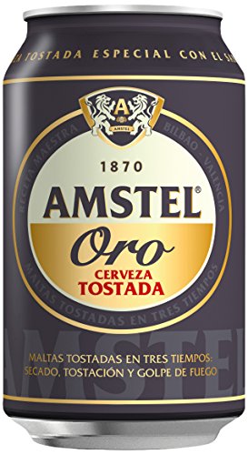 AMSTEL ORO Brown ale Bier (EINWEG 40x33cl) (Pack 40 Dosen) (1 Dose/ 1,78 Euro) Beer, Sor, Ol, Cerveza, Piwo, Olut, Biere, пиво von Amstel