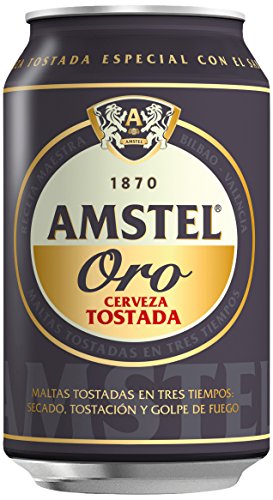 AMSTEL ORO Brown ale Bier (EINWEG 40x33cl) (Pack 40 Dosen) (1 Dose/ 1,78 Euro) Beer, Sor, Ol, Cerveza, Piwo, Olut, Biere, пиво von Amstel
