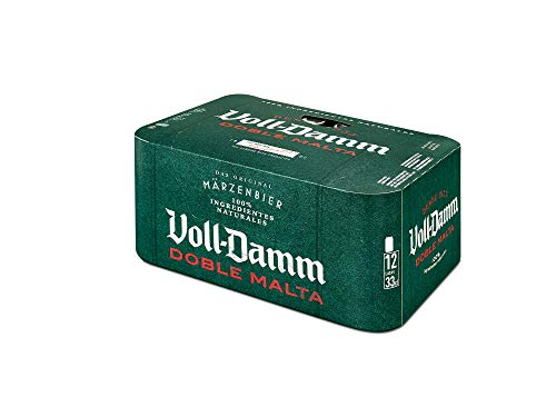 VOLL-DAMM Bier 7.2% Alkohol (Pack 24 Dosen x 330ml) bier geschenk, biere der welt, bier set, Estrella Damm, geschenk set, geschenke für männer, höhle der löwen produkte von Damm