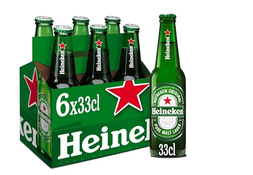 Bier Heineken 6x33cl (Pack 6 Flaschen) von Heineken
