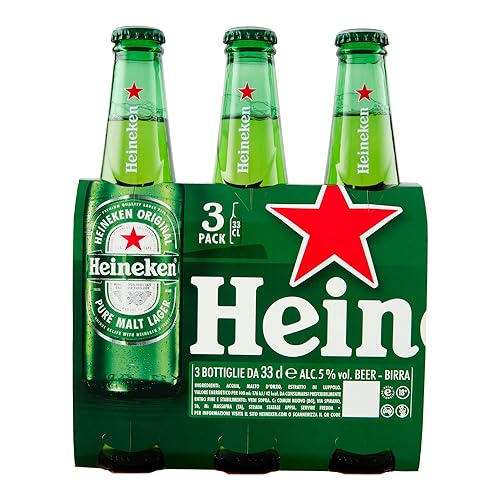 Birra Heineken Tris Da Cl 33 Premium Lager Birra Heineken Tris Da Cl 33 Premium Lager von Heineken