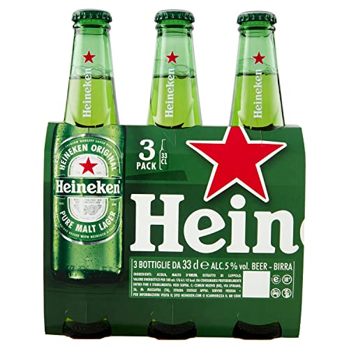 Birra Heineken Tris Da Cl 33 Premium Lager von Heineken