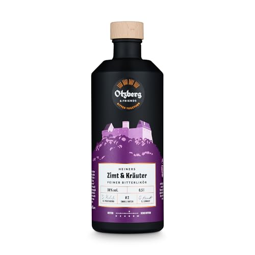 Heiners Feiner Bitterlikör – Zimt & Kräuter | Craft Spirituose mit Charakter | 38% vol | 0,5 l | Premium-Kräuterbitter aus dem Odenwald | Handgemacht Heiners Feiner Bitterlikör – Zimt & Kräuter | Craft Spirituose mit Charakter | 38% vol | 0,5 l | Premium-Kräuterbitter aus dem Odenwald | Handgemacht von Heiners Erben