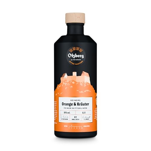 Heiners Orange & Kräuter Feiner Bitterlikör | Craft Spirituose aus dem Odenwald | 38% vol | 0,5l | Handgemacht & natürlich | Premium Kräuterbitter Heiners Orange & Kräuter Feiner Bitterlikör | Craft Spirituose aus dem Odenwald | 38% vol | 0,5l | Handgemacht & natürlich | Premium Kräuterbitter von Heiners Erben