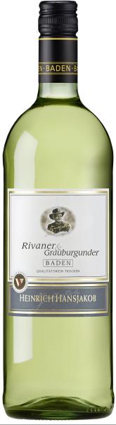 Heinrich Hansjakob Baden Rivaner & Grauburgunder Weißwein trocken Heinrich Hansjakob Baden Rivaner & Grauburgunder Weißwein trocken von Heinrich Hansjakob