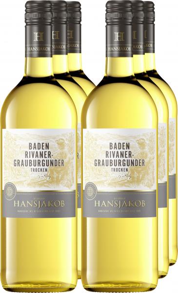 Heinrich Hansjakob Rivaner-Grauburgunder Weißwein trocken von Heinrich Hansjakob