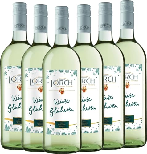 Winzerglühwein weiß 1,0 l Heinrich Lorch Weinhaltiges Getränk 6 x 1l VINELLO - 6 x Weinpaket inkl. kostenlosem VINELLO.weinausgießer von Heinrich Lorch