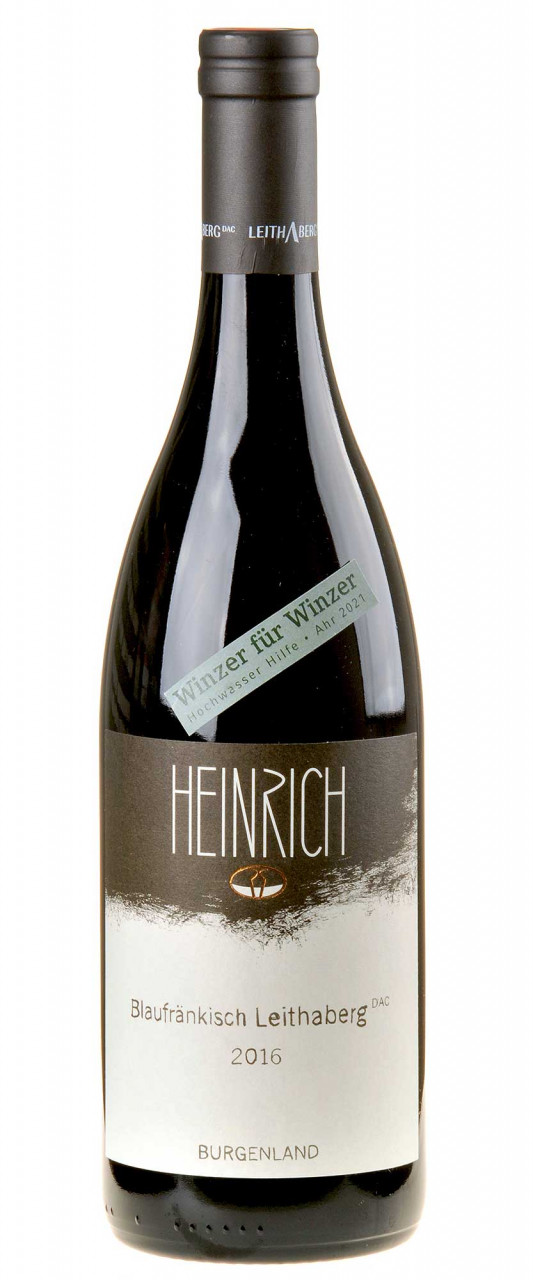 Heinrich Blaufränkisch Leithaberg Bio 2016 Fluthilfewein von Heinrich