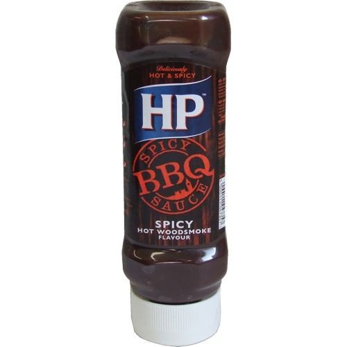 Heinz HP BBQ Sauce Spicy Hot Woodsmoke Flavour, 400ml (scharf & rauchig) von Heinz H.J. GmbH