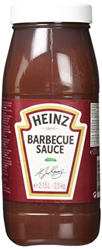 Heinz Barbecue Sauce – Rauchig-würzige Grillsauce in Plastikkanne – 2 x 2,15 l von Heinz