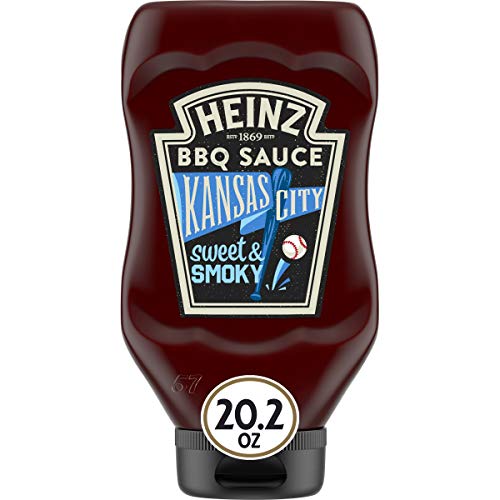 Heinz Kansas City Style Sweet & Smoky BBQ Sauce (573 ml) Flasche von Heinz