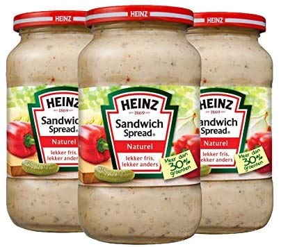 Heinz - Sandwichspread Naturel - 3 x 450 Gramm von HEINZ