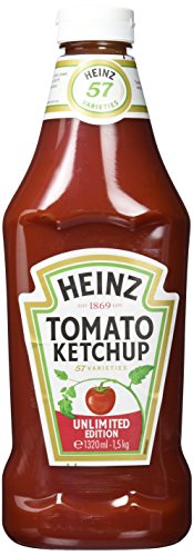 Heinz Tomato Ketchup Classic – Tomatenketchup in Squeezeflasche – 6 x 1320 ml von Heinz