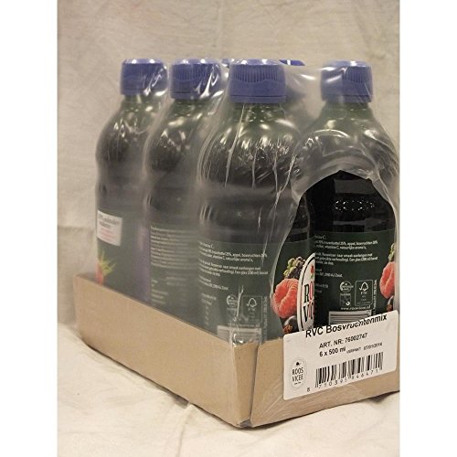 Roos Vicee Bosfruchtenmix 6 x 500ml Flasche (Waldbeeren Mix) von HEINZ