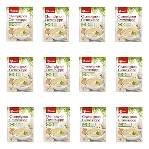 Cenovis - Champignon Cremesuppe bio - 60 g - 12er Pack Cenovis - Champignon Cremesuppe bio - 60 g - 12er Pack von Heirler Cenovis GmbH