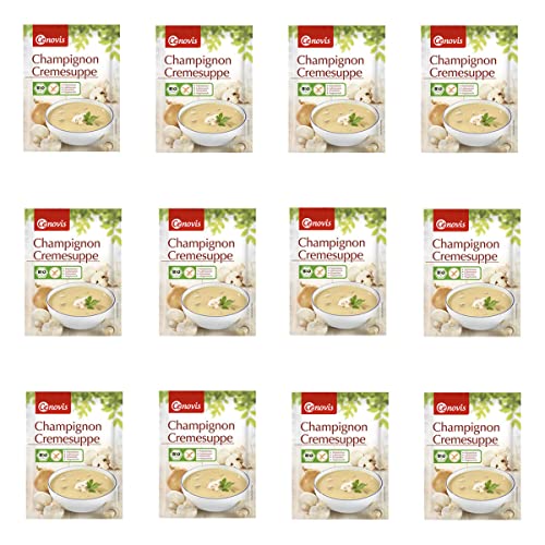 Cenovis - Champignon Cremesuppe bio - 60 g - 12er Pack von Heirler Cenovis GmbH