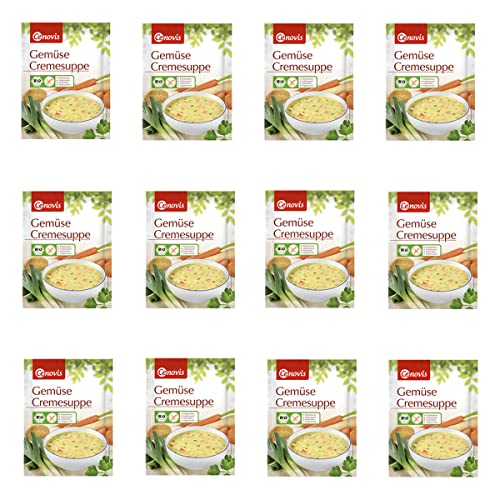 Cenovis - Gemüse Cremesuppe bio - 64 g - 12er Pack von Heirler Cenovis GmbH